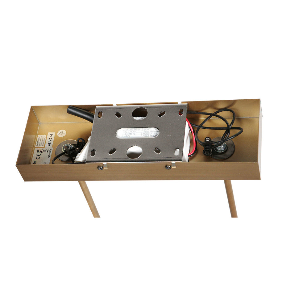 Hanglamp Zelena 7971GO gouden LED lamp met regelbaar licht