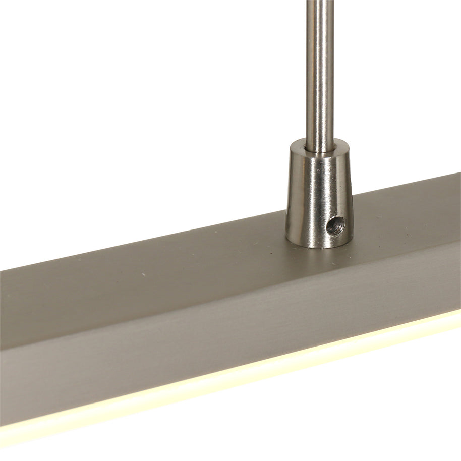 Hanglamp Zelena 7971ST stalen LED-lamp met regelbaar licht