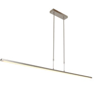 Hanglamp Zelena 7971ST stalen LED-lamp met regelbaar licht