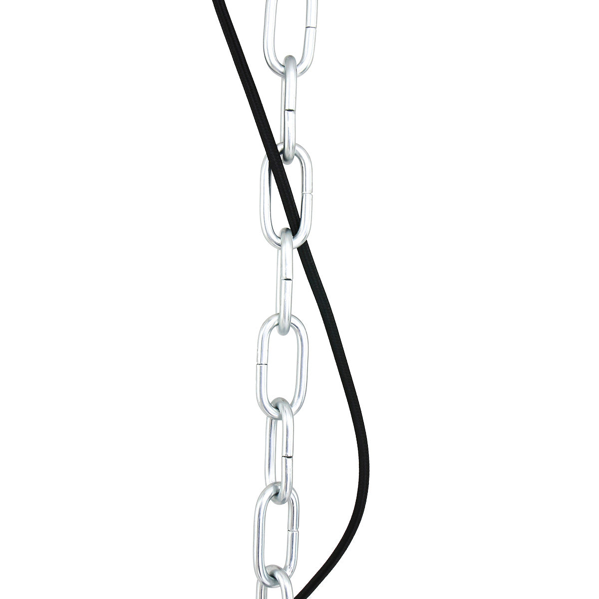 Hanglamp Bikkel 7978ZW - zwarte industriële blikvanger Ø32