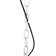 Hanglamp Bikkel 7978ZW - zwarte industriële blikvanger Ø32