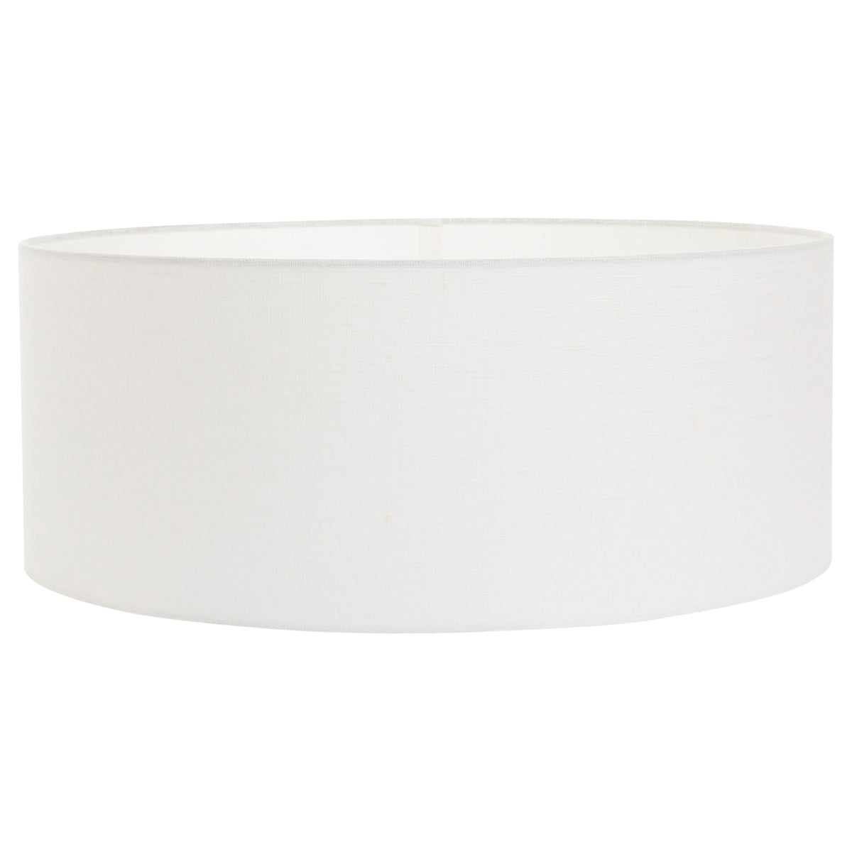 Hanglamp Sparkled Light 8154ZW zwart met wit grof linnen kap