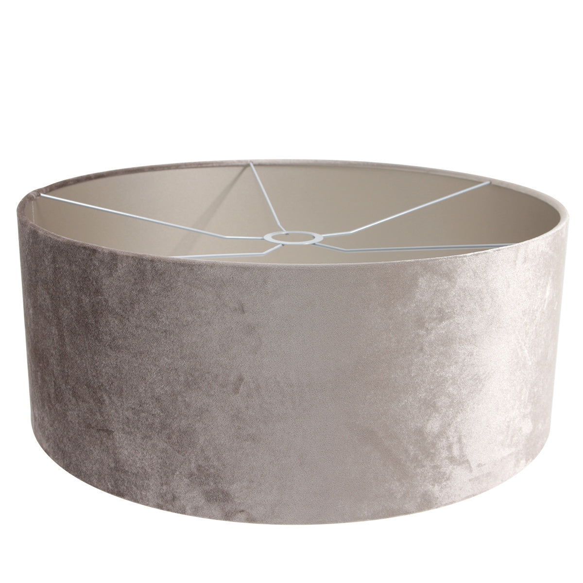 Hanglamp Sparkled Light 8157ZW zwart met grijze luxe velourskap