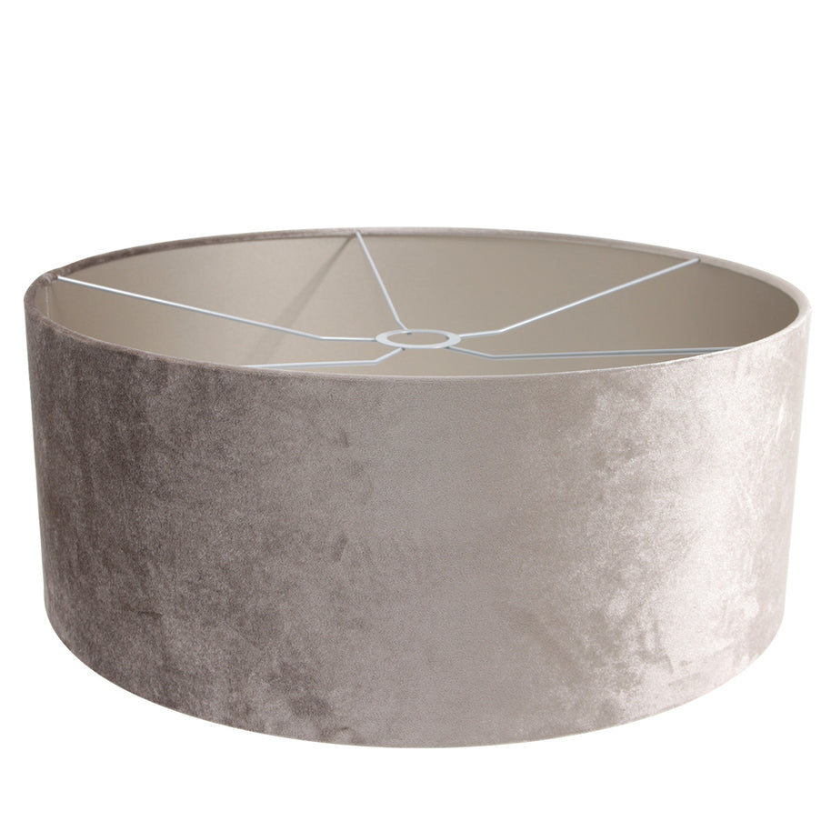 Hanglamp Sparkled Light 8157ZW zwart met grijze luxe velourskap