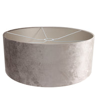 Hanglamp Sparkled Light 8157ZW zwart met grijze luxe velourskap