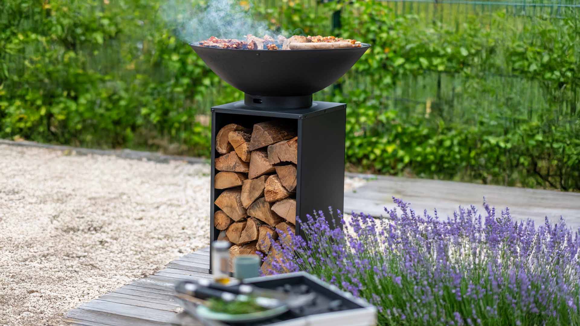 ONYX Klassieke Barbecue 60 cm Zwart