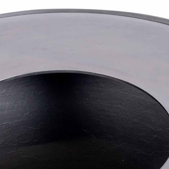 ONYX barbecuetafel 80 cm zwart