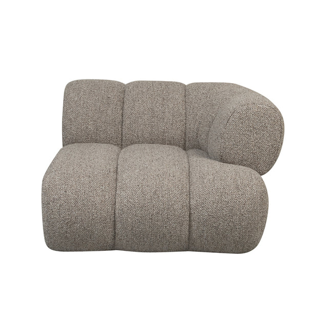 Banken en Sofa' New York Right Arm bank Sand Boucle