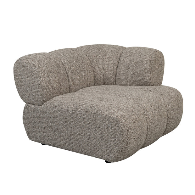 Banken en Sofa' New York Right Arm bank Sand Boucle