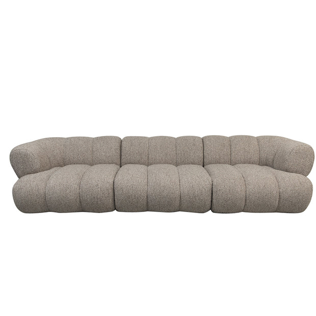 Banken en Sofa' New York 4-seater Sand Boucle