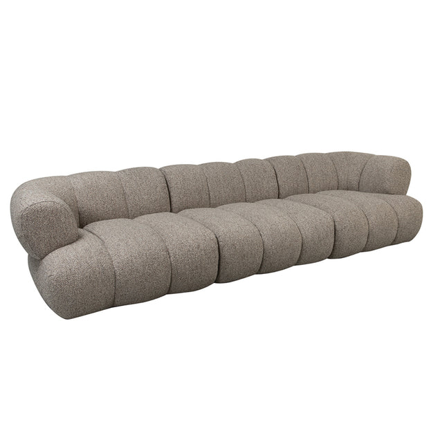Banken en Sofa' New York 4-seater Sand Boucle