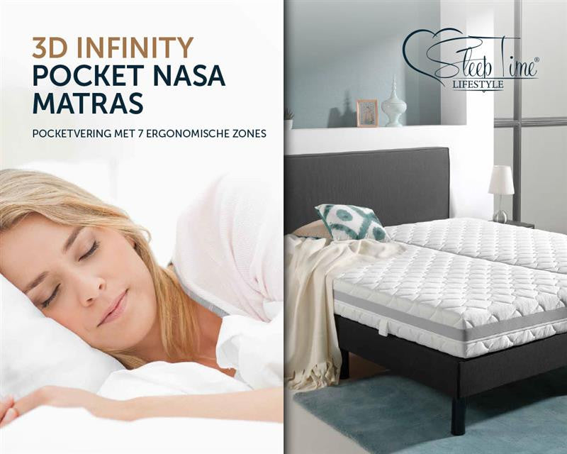 DH 3D Infinity Lucht Hotel Pocketmatras 90x200