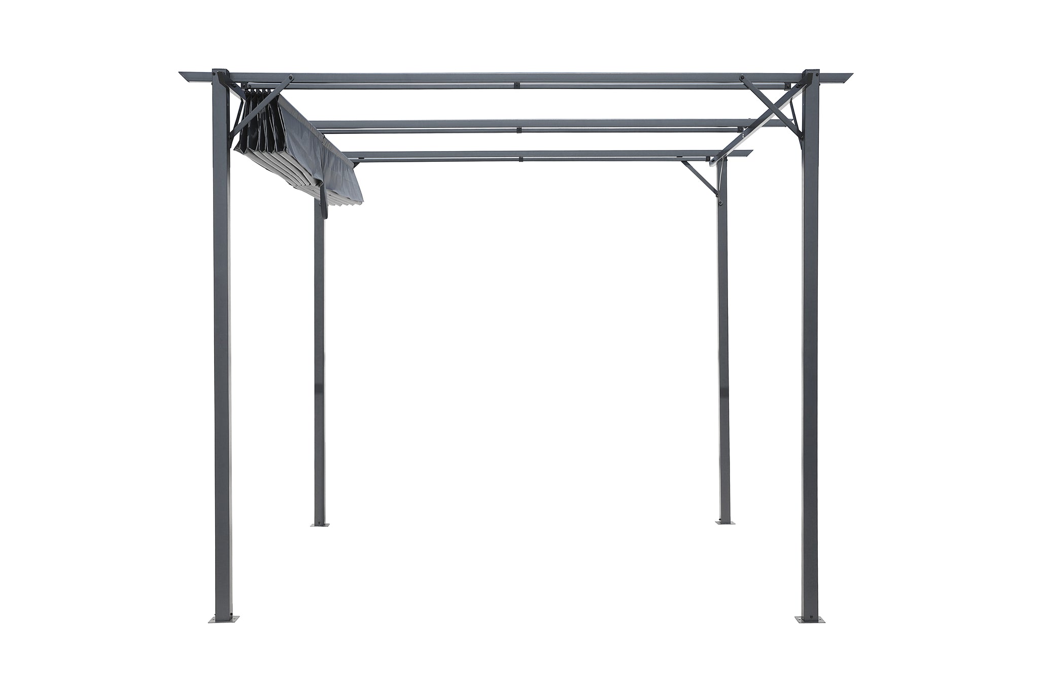 Intimo Garden Sofia prieel 2,86 x 2,86m - antraciet