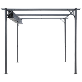 Intimo Garden Sofia prieel 2,86 x 2,86m - antraciet