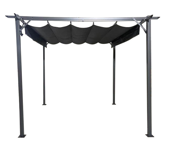 Intimo Garden Sofia prieel 2,86 x 2,86m - antraciet