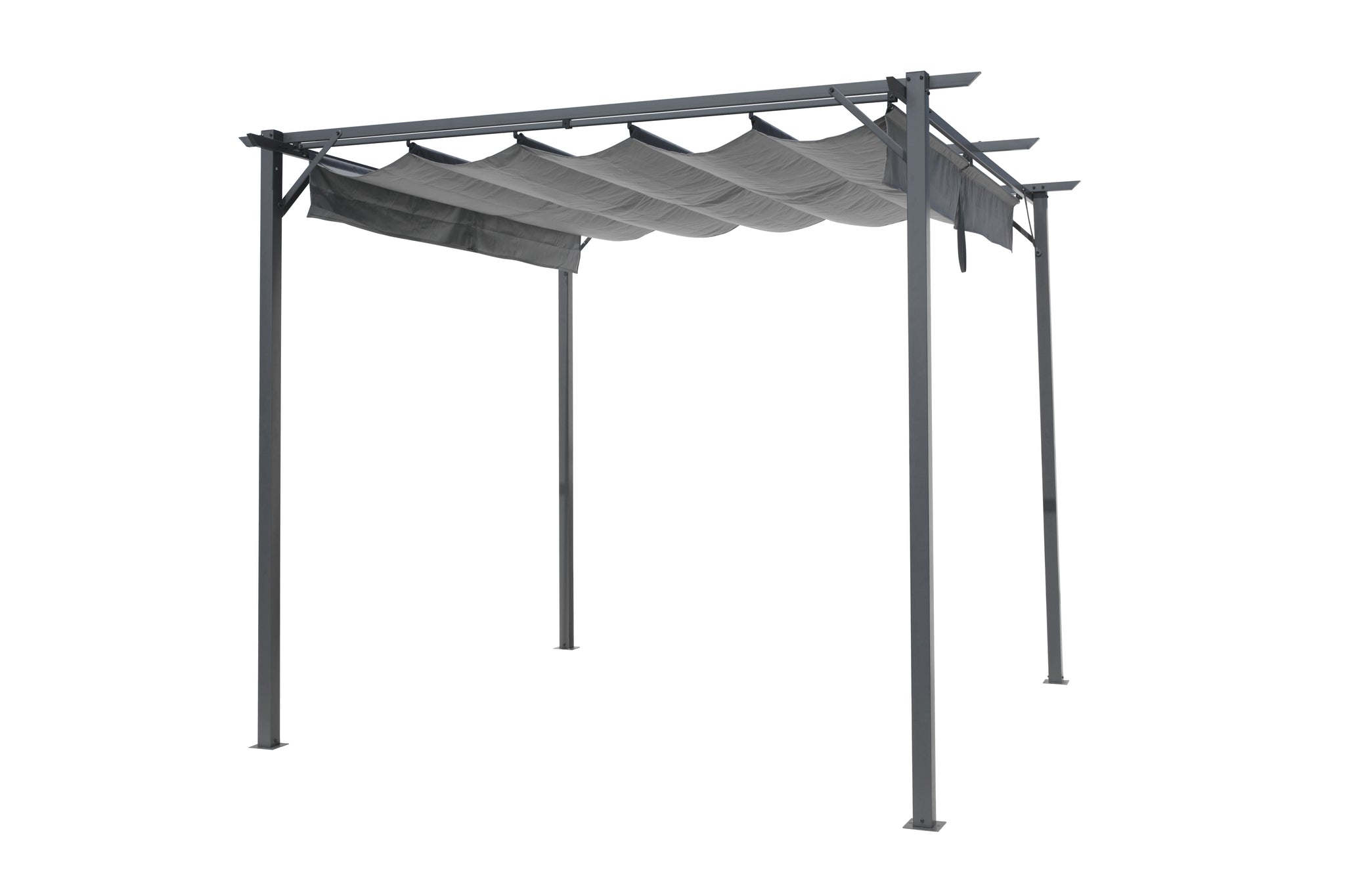 Intimo Garden Sofia prieel 2,86 x 2,86m - antraciet