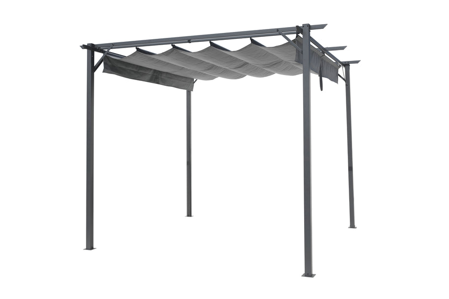 Intimo Garden Sofia prieel 2,86 x 2,86m - antraciet