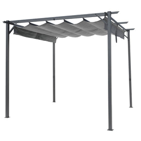 Intimo Garden Sofia prieel 2,86 x 2,86m - antraciet