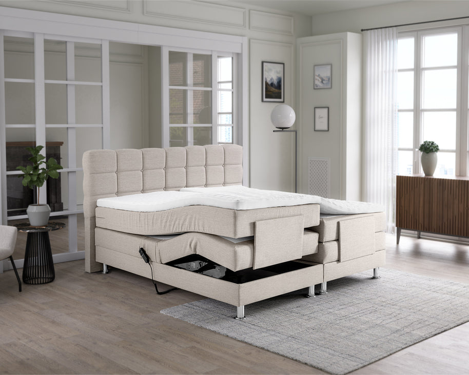 Elektrisch Arizona beige 140x200