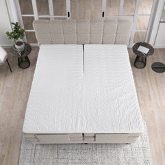 Elektrisch Arizona beige 180x200