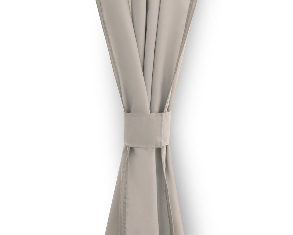 Intimo Garden - Luxe prieel Vernazza beige + LED-verlichting + schaduwdoeken