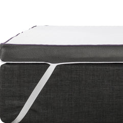 Twin M. topdekmatras lavendel schuim 140x200
