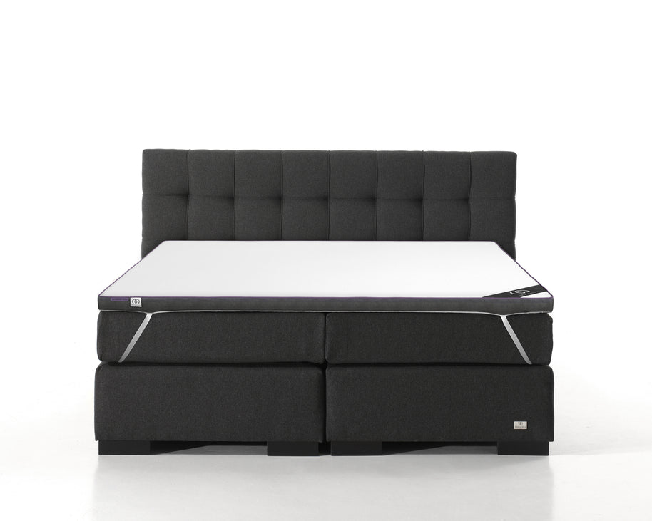 Twin M. topdekmatras lavendel schuim 140x200