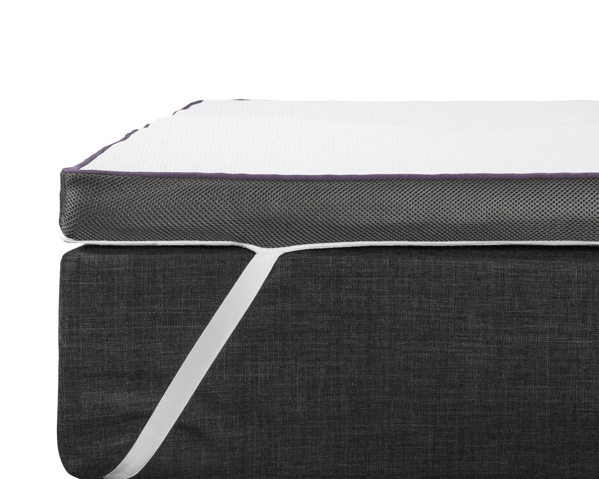 Twin M. topdekmatras lavendel schuim 160x200