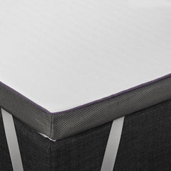 Twin M. topdekmatras lavendel schuim 160x200