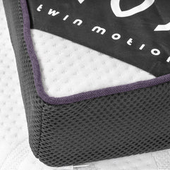 Twin M. topdekmatras lavendel schuim 160x200