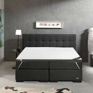 Twin M. topdekmatras bamboeschuim 140x200