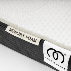 Twin Motion ® Topdekmatras - Traagschuim en Koudschuim