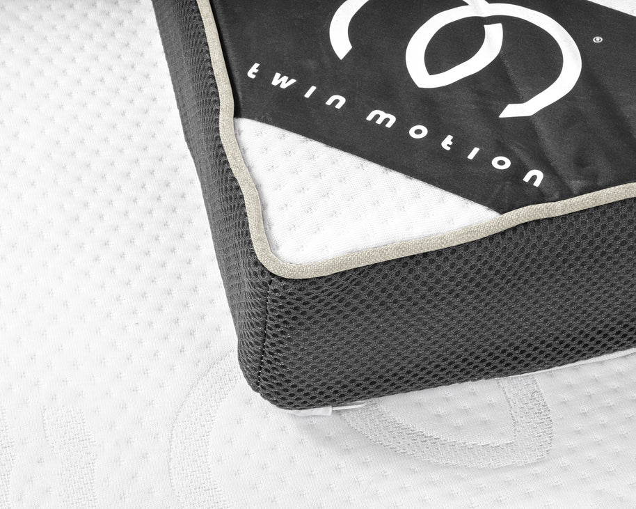Twin Motion ® Topdekmatras - Traagschuim en Koudschuim
