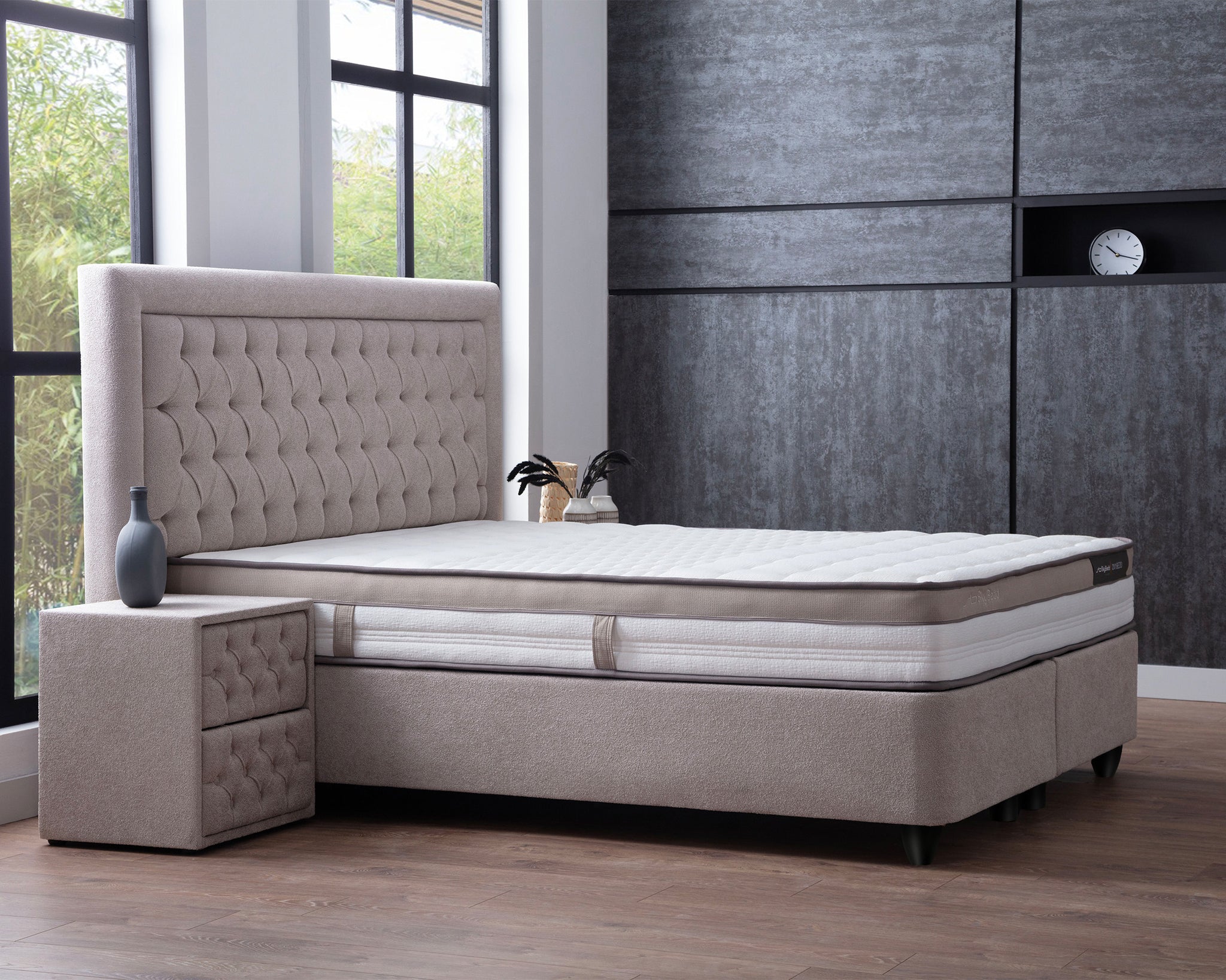 SKYBEDD® - Boxspring met opbergruimte Oxybedd 140x200