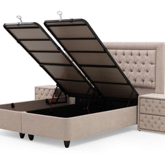 SKYBEDD ® - Boxspring met opbergruimte Oxybedd 160x200