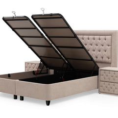 SKYBEDD ® - Boxspring met opbergruimte Oxybedd 160x200