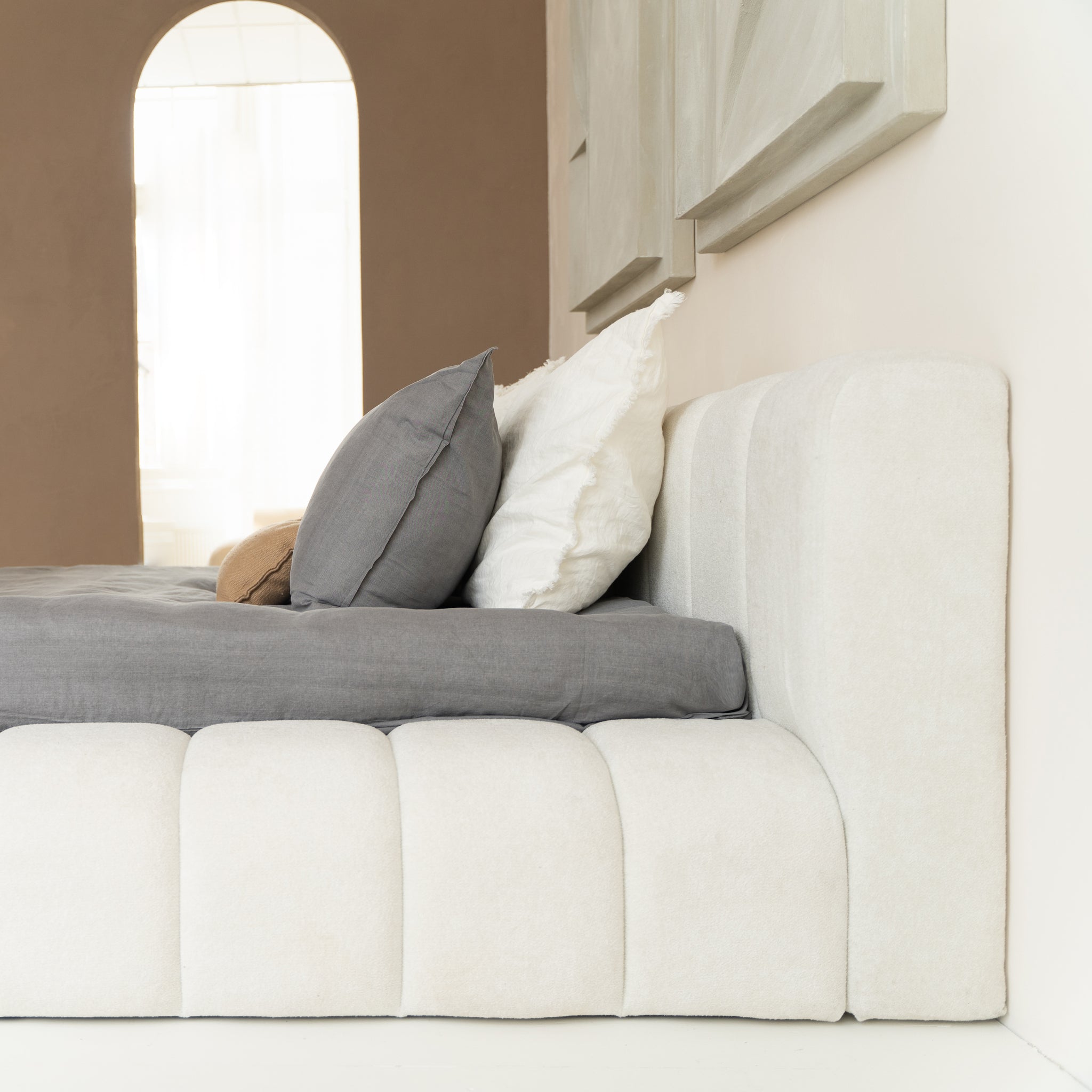 Adore Klassiek Designbed 180 x 200 Beige