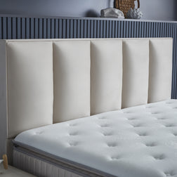 SKYBEDD ® - Boxspring met opbergruimte Birdybedd Beige 160x200