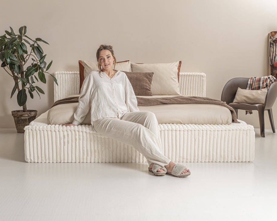 Adore Opberg Melody 180 x 200 Parelbeige
