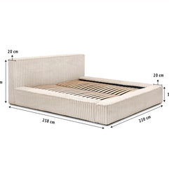 Adore Opberg Melody 180 x 200 Parelbeige