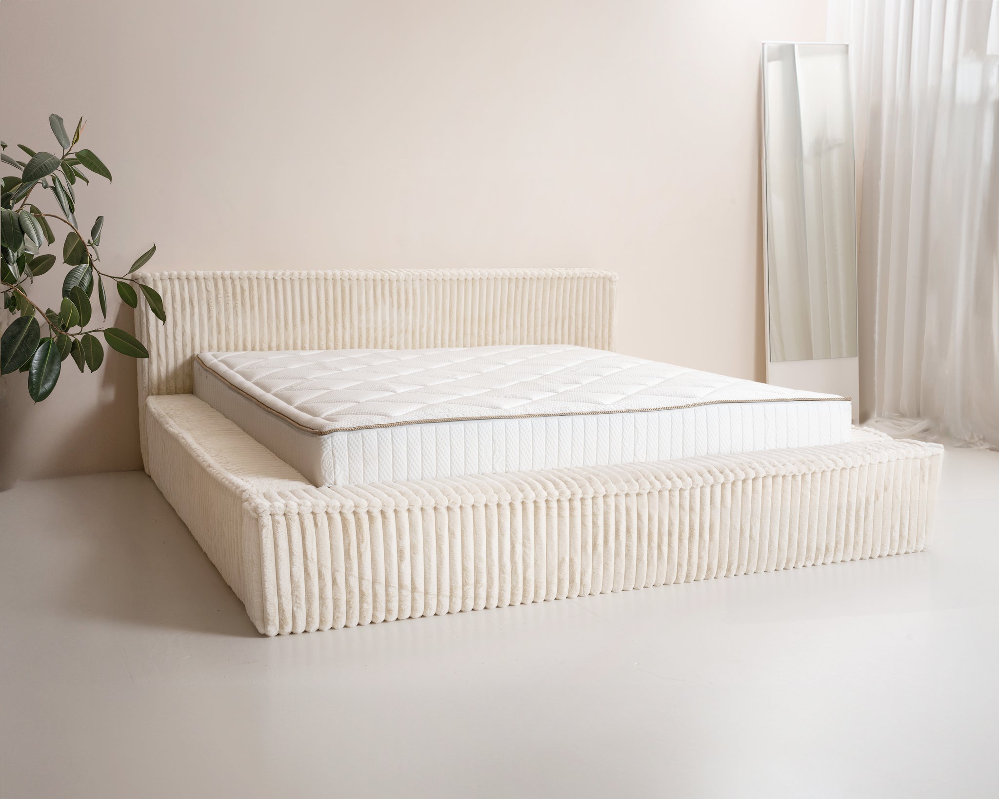 Adore Opberg Melody 180 x 200 Parelbeige