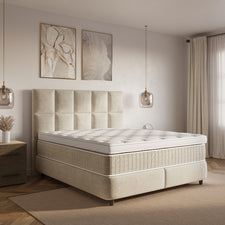 Dreamhouse Neroli Boxspring met Opbergruimte - 160x200 - Beige