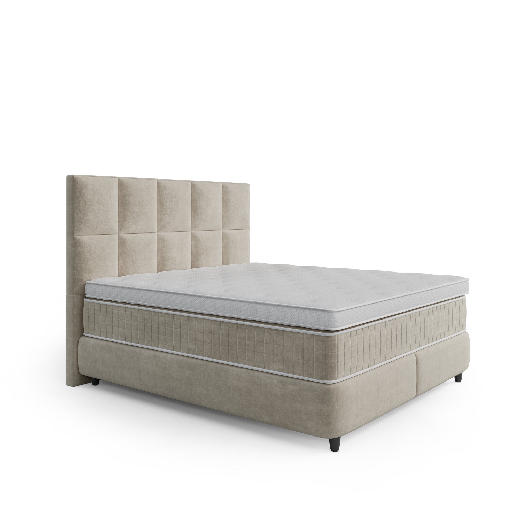 Dreamhouse Neroli Boxspring met Opbergruimte - 160x200 - Beige