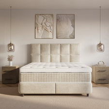 Dreamhouse Neroli Boxspring met opbergruimte - 180x210 - beige