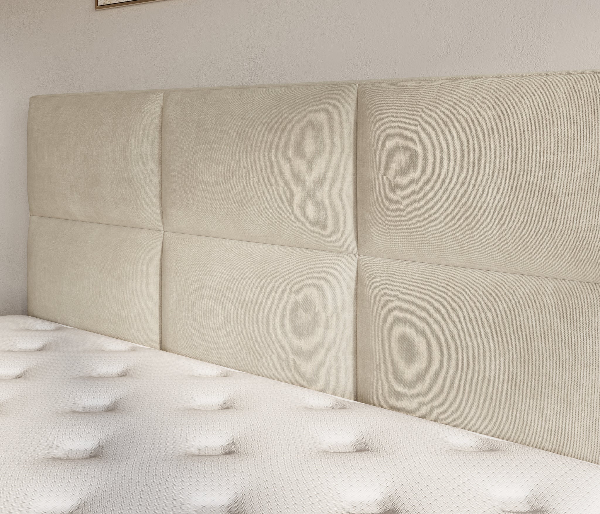 Dreamhouse Verdo boxspring met opbergruimte - 140 x 200 cm - beige
