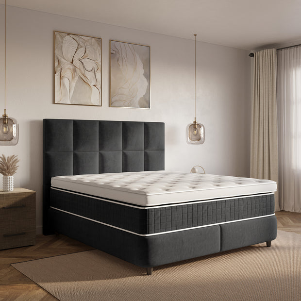 Dreamhouse Neroli Boxspring met Opbergruimte - 140x200 - Zwart