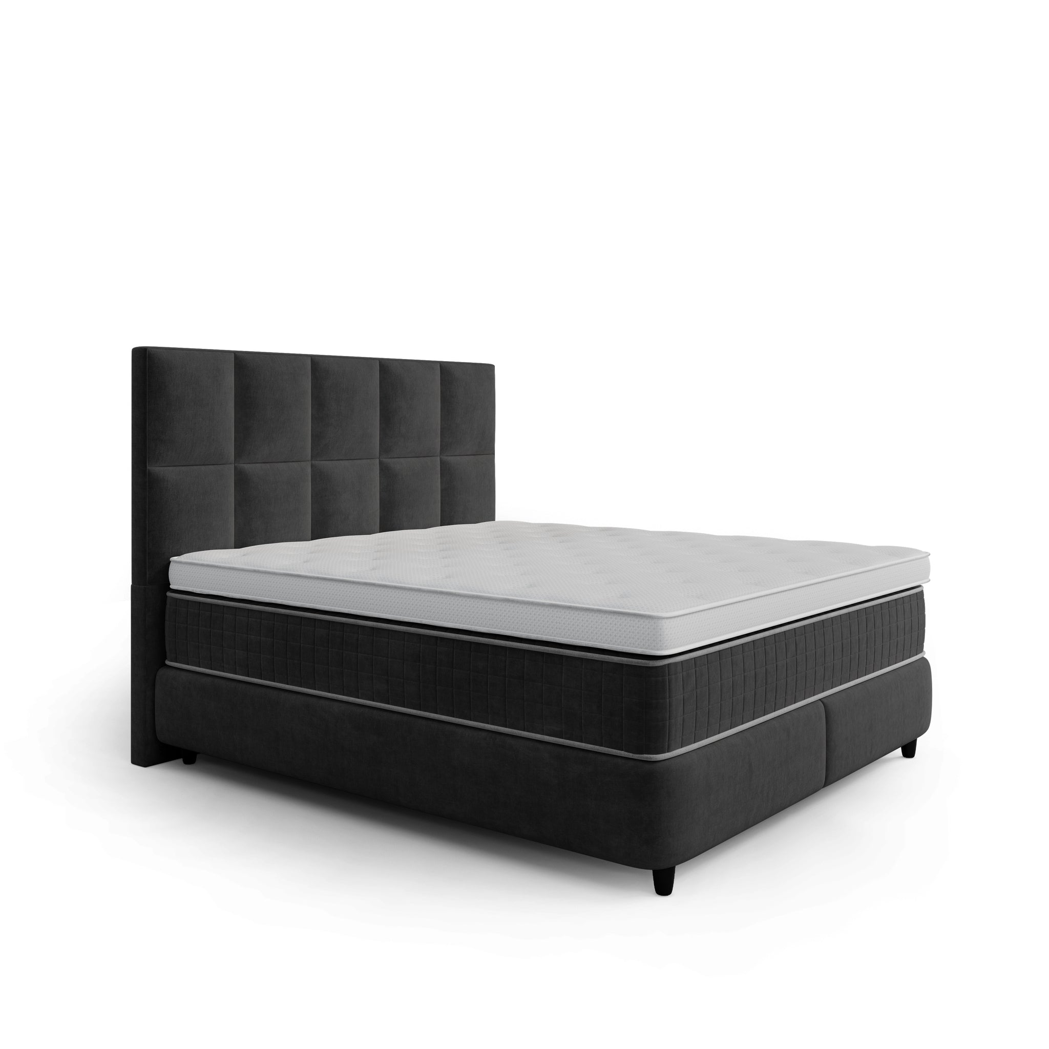 Dreamhouse Neroli Boxspring met Opbergruimte - 180x220 - Zwart
