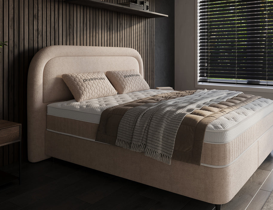 DH Opbergboxspring Essence 180x200 Beige