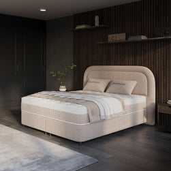 DH Opbergboxspring Essence 180x200 Beige