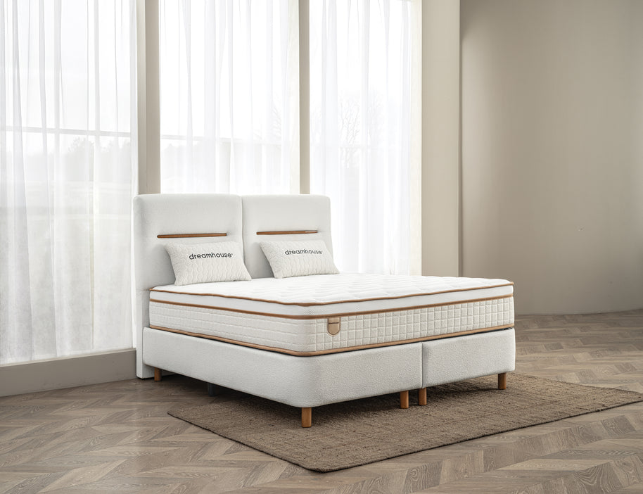 DH Opbergboxspring Oakline 160x200 Beige